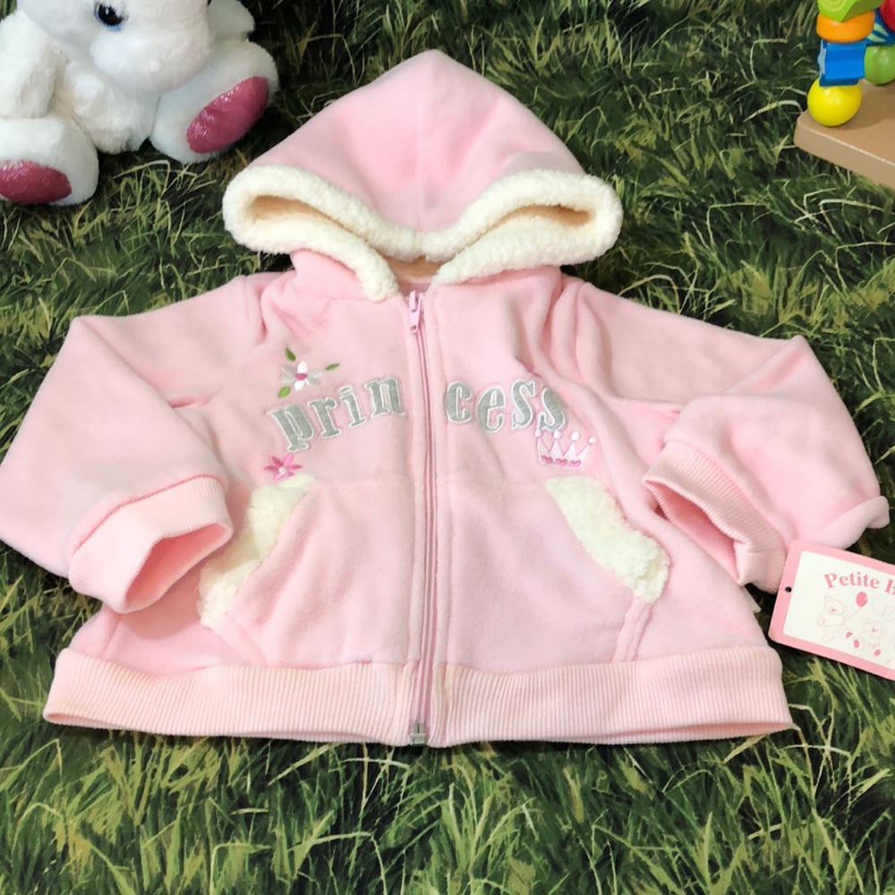 Toddler /Baby Girl Cozy Hoodie 24M